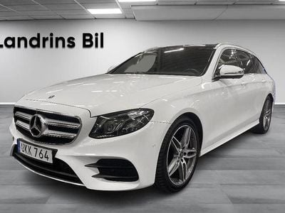 Vit Begagnad 2018 Mercedes E220 AMG Kombi | 259 000 kr (Marknadspris)
