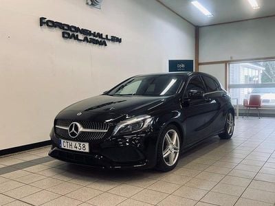Begagnad Mercedes A180 Style 122 HK (89 kW) 2018 Svart Halvkombi