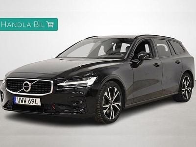 Svart Begagnad 2020 Volvo V60 R-Design Kombi | 339 900 kr (Lite dyr)