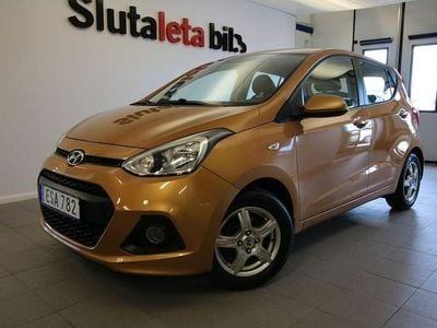 Begagnad Hyundai i10 Comfort 67 HK (49 kW) 2014 Orange Halvkombi
