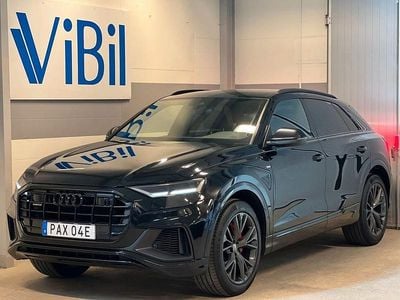 Svart Begagnad 2020 Audi Q8 S-Line SUV | 499 900 kr (Bra pris)