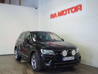Begagnad VW Tiguan R-line 151 HK (111 kW) 2018 Svart SUV