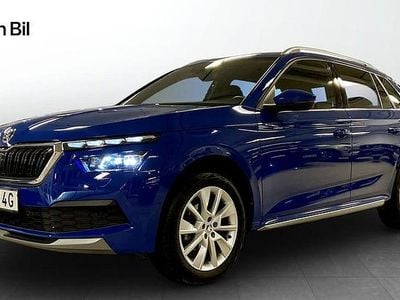 Begagnad Skoda Kamiq Style 110 HK (80 kW) 2022 Energy blue SUV