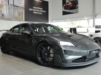 Ny Porsche Taycan Turbo GT 759 kW (1033 HK) 2025 Grå Sedan