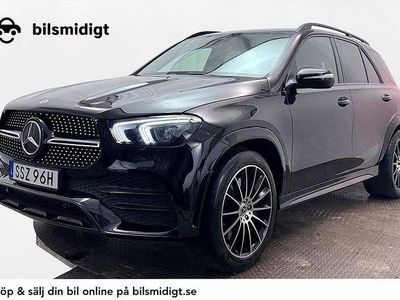 Svart Begagnad 2022 Mercedes GLE350 AMG SUV | 674 900 kr (Marknadspris)