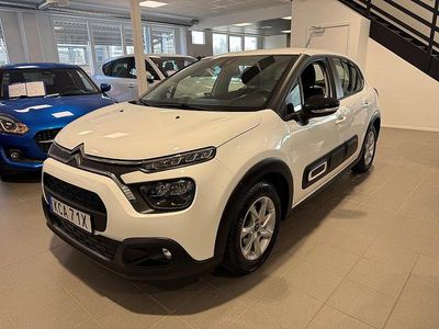 Begagnad Citroën C3 110 HK (80 kW) 2021 Vit Halvkombi
