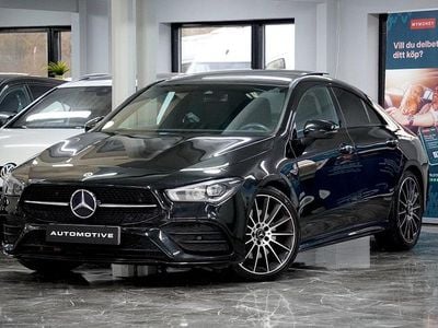Svart Begagnad 2021 Mercedes CLA200 AMG Sportkupé | 349 900 kr (Lite dyr)