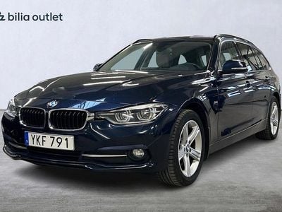 Begagnad BMW 320 Sport Line 190 HK (139 kW) 2017 Blå Kombi