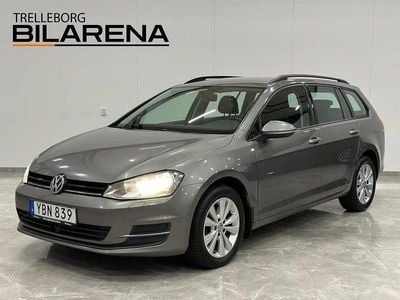 Grå Begagnad 2015 VW Golf VII Kombi | 119 900 kr (Marknadspris)