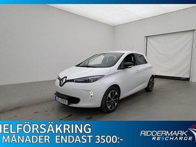 Vit Begagnad 2019 Renault Zoe Intens Halvkombi | 98 900 kr (Bra pris)