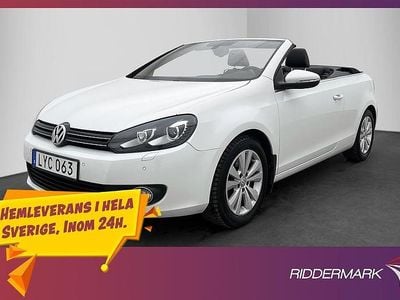 Vit Begagnad 2012 VW Golf VII Cab | 134 900 kr