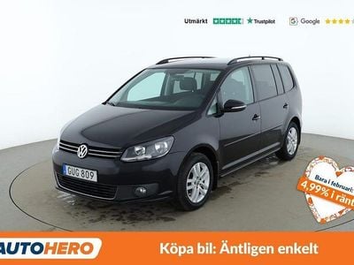 Begagnad VW Touran 141 HK (103 kW) 2015 Svart Minibuss