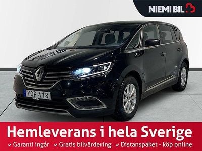 Begagnad Renault Espace 160 HK (117 kW) 2017 Svart Minibuss