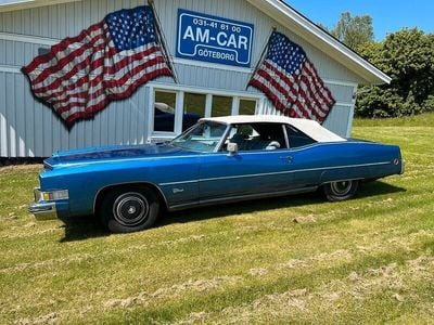 Vit Begagnad 1973 Cadillac Fleetwood Sedan | 139 000 kr