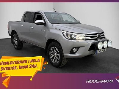 Begagnad Toyota HiLux 2016 Silver Pickup