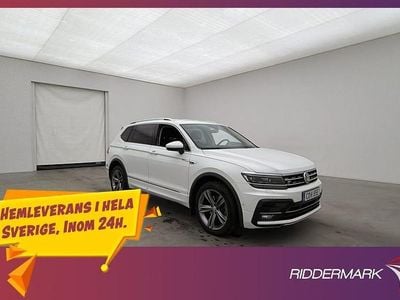 Begagnad VW Tiguan Allspace R-line 200 HK (147 kW) 2018 Vit SUV
