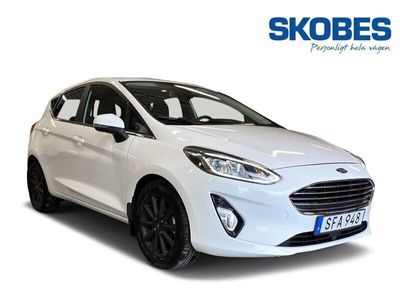 begagnad Ford Fiesta 1.0 100 Titanium A 5-d 2018, Halvkombi