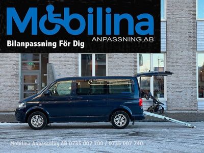 begagnad VW Multivan Handikappanpassad Ramp Turny Evo