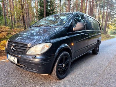 Svart Begagnad 2008 Mercedes Vito Van | 59 900 kr (Dyr)
