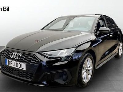 Svart Begagnad 2022 Audi A3 Proline Sedan | 214 000 kr (Marknadspris)