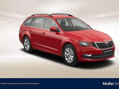 Begagnad Skoda Octavia Ambition 116 HK (85 kW) 2018 Röd Kombi