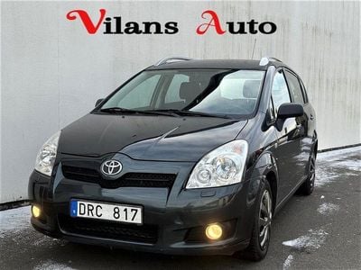 Mörkgrön (grön) Begagnad 2007 Toyota Corolla Verso Minibuss | 27 900 kr (Marknadspris)