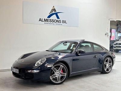 Begagnad Porsche 911 Carrera 4S 355 HK (261 kW) 2008 Blå Sportkupé