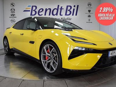 Solar yellow metallic Begagnad 2024 Lotus Emeya Halvkombi | 1 075 000 kr