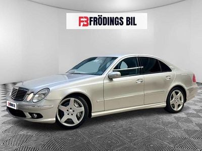 Silver Begagnad 2003 Mercedes E55 AMG Avantgarde Sedan | 259 900 kr