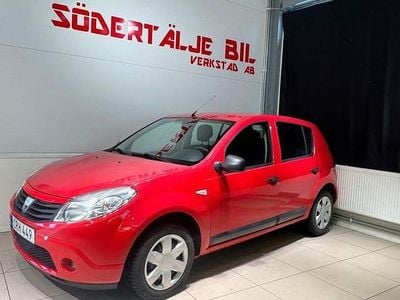 Begagnad Dacia Sandero 88 HK (64 kW) 2009 Röd Halvkombi