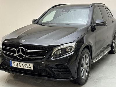 Svart Begagnad 2017 Mercedes GLC220 AMG | 279 900 kr (Marknadspris)