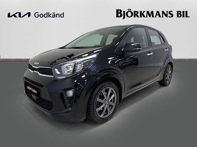 Svart Begagnad 2022 Kia Picanto Advance Halvkombi | 139 900 kr (Marknadspris)