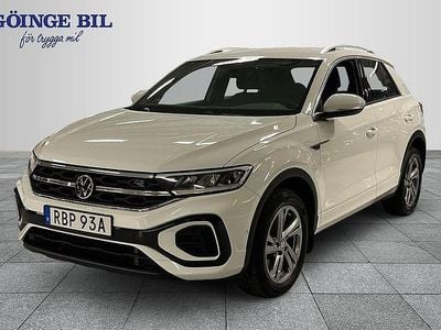 Vit Begagnad 2022 VW T-Roc R-line SUV | 349 000 kr (Marknadspris)
