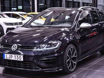 Begagnad VW Golf VII R 310 HK (228 kW) 2018 Svart Kombi