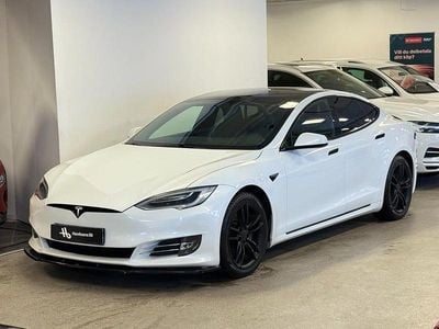 Vit Begagnad 2018 Tesla Model S Halvkombi | 259 900 kr (Marknadspris)