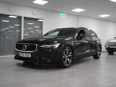 Begagnad Volvo V60 R-Design 150 HK (110 kW) 2019 Svart Kombi