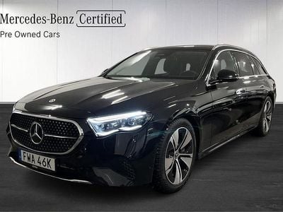 Svart Begagnad 2024 Mercedes E300 Kombi | 619 000 kr