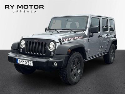 Begagnad Jeep Wrangler Unlimited Rubicon 285 HK (209 kW) 2018 Grå SUV