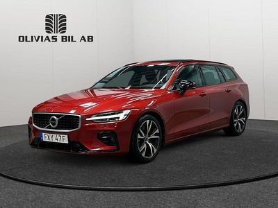 Begagnad Volvo V60 R-Design 250 HK (183 kW) 2019 Röd Kombi