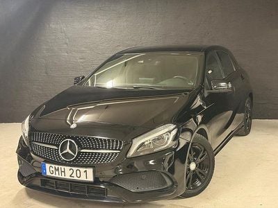 Begagnad Mercedes A180 AMG 122 HK (89 kW) 2015 Svart Halvkombi