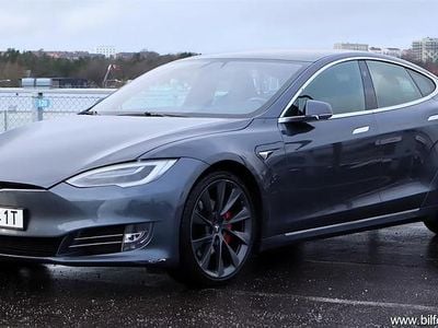 Grå samma som bilen Begagnad 2019 Tesla Model S Performance Halvkombi | 379 500 kr
