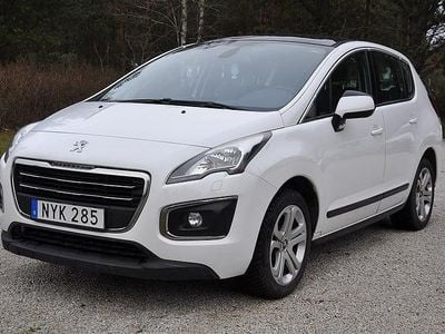 Begagnad Peugeot 3008 120 HK (88 kW) 2016 Vit Kombi