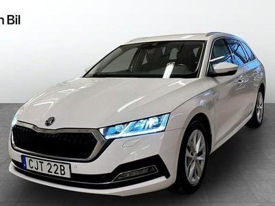 Begagnad Skoda Octavia Business Line 110 HK (80 kW) 2020 Vit Kombi
