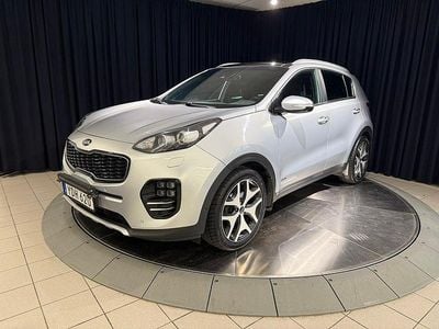 Grå metallic Begagnad 2016 Kia Sportage GT-Line SUV | 169 800 kr (Marknadspris)