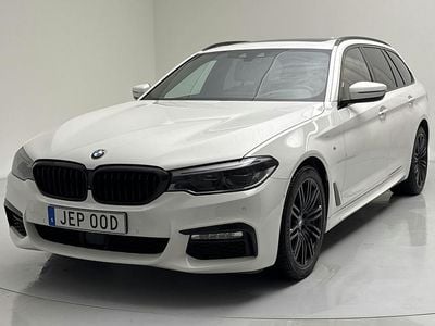 Vit Begagnad 2018 BMW 540 Shadowline Kombi | 358 500 kr (Marknadspris)