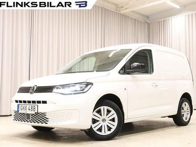 Vit Begagnad 2021 VW Caddy Minibuss | 269 800 kr (Marknadspris)