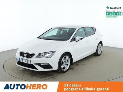Vit Begagnad 2018 Seat Leon FR Halvkombi | 157 000 kr (Dyr)
