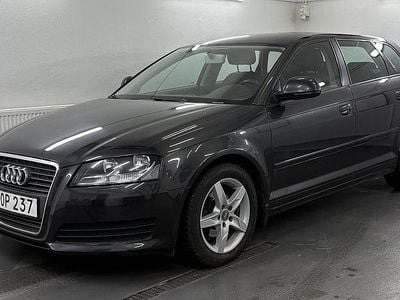 Grå Begagnad 2009 Audi A3 Sportback Attraction Halvkombi | 54 900 kr (Bra pris)