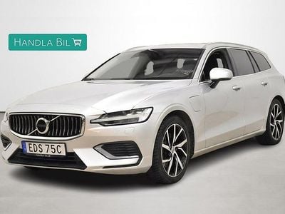 Begagnad Volvo V60 Inscription 303 HK (222 kW) 2019 Silver Kombi