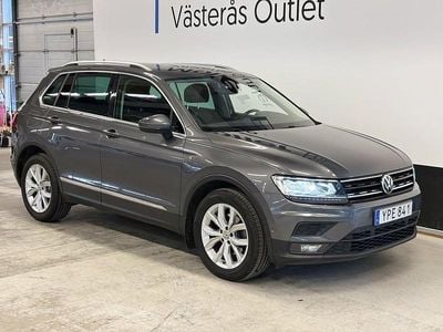 Begagnad VW Tiguan 150 HK (110 kW) 2018 Silver (indiumgrå metallic) SUV